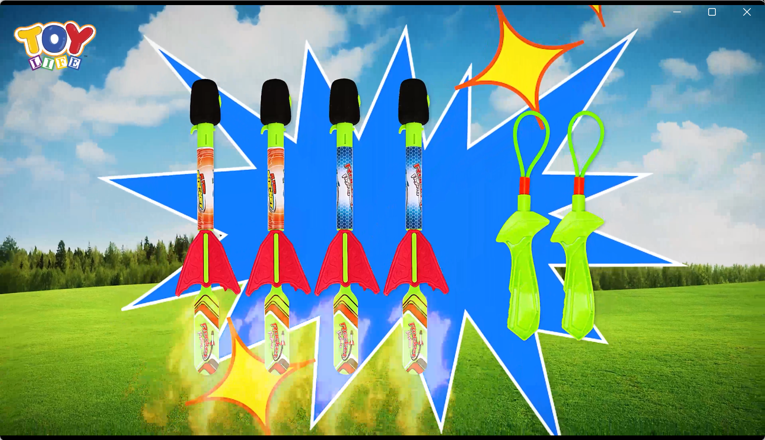 Amazon.com: TOY Life Toy LED Light Up Rocket Launcher for Kids